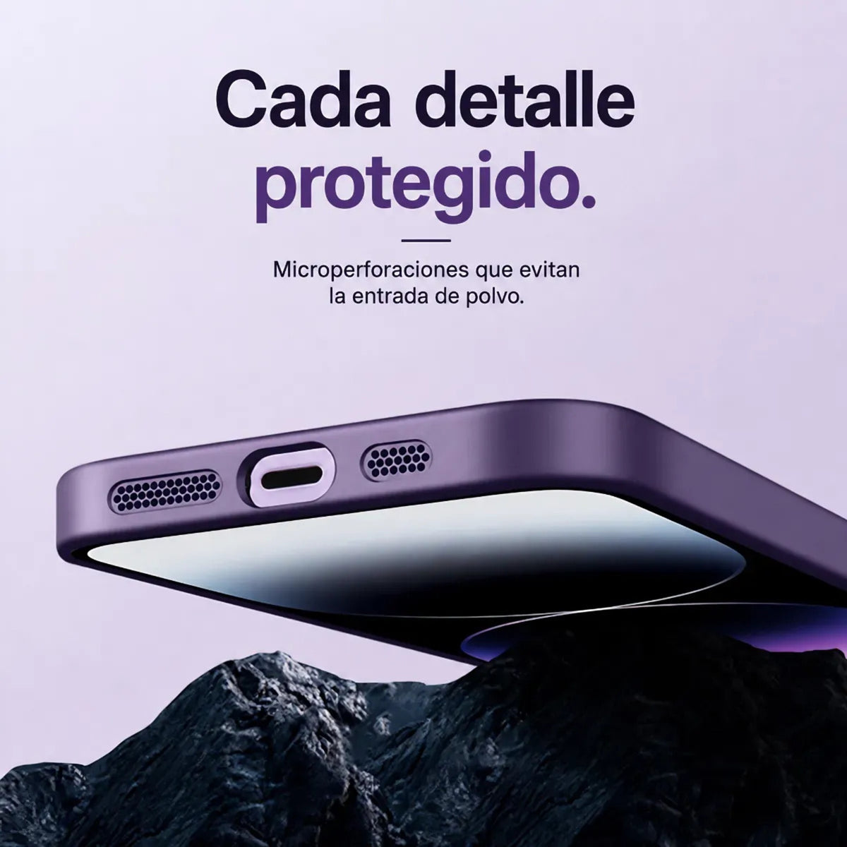 Funda iPhone Magsafe Con Cubre Camara Antigolpes