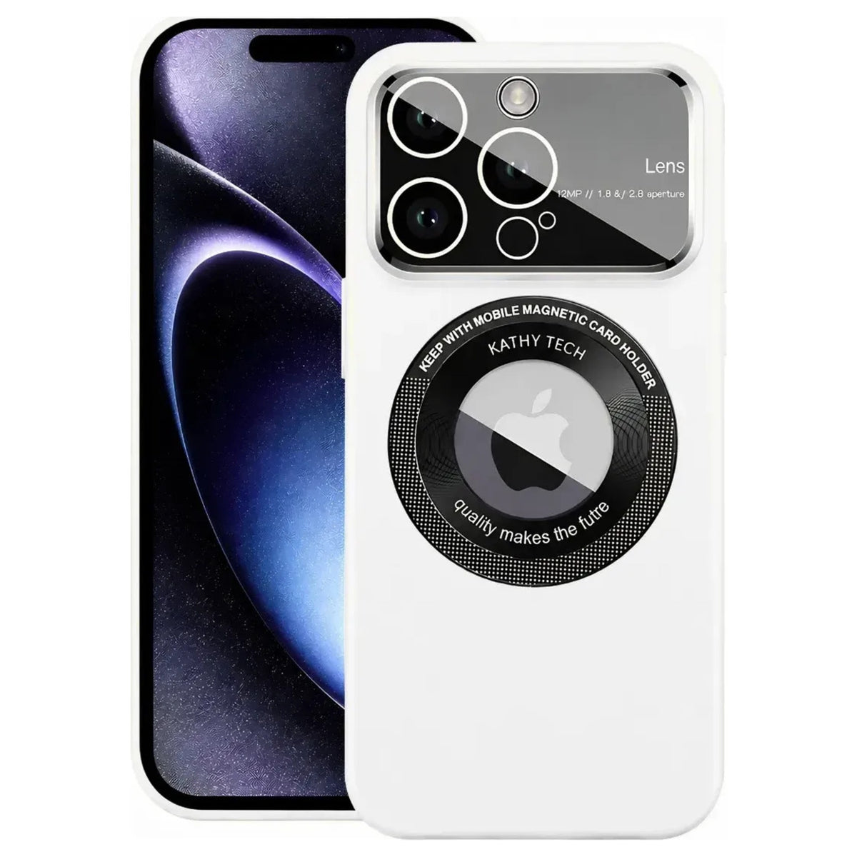 Funda iPhone Magsafe Con Cubre Camara Antigolpes