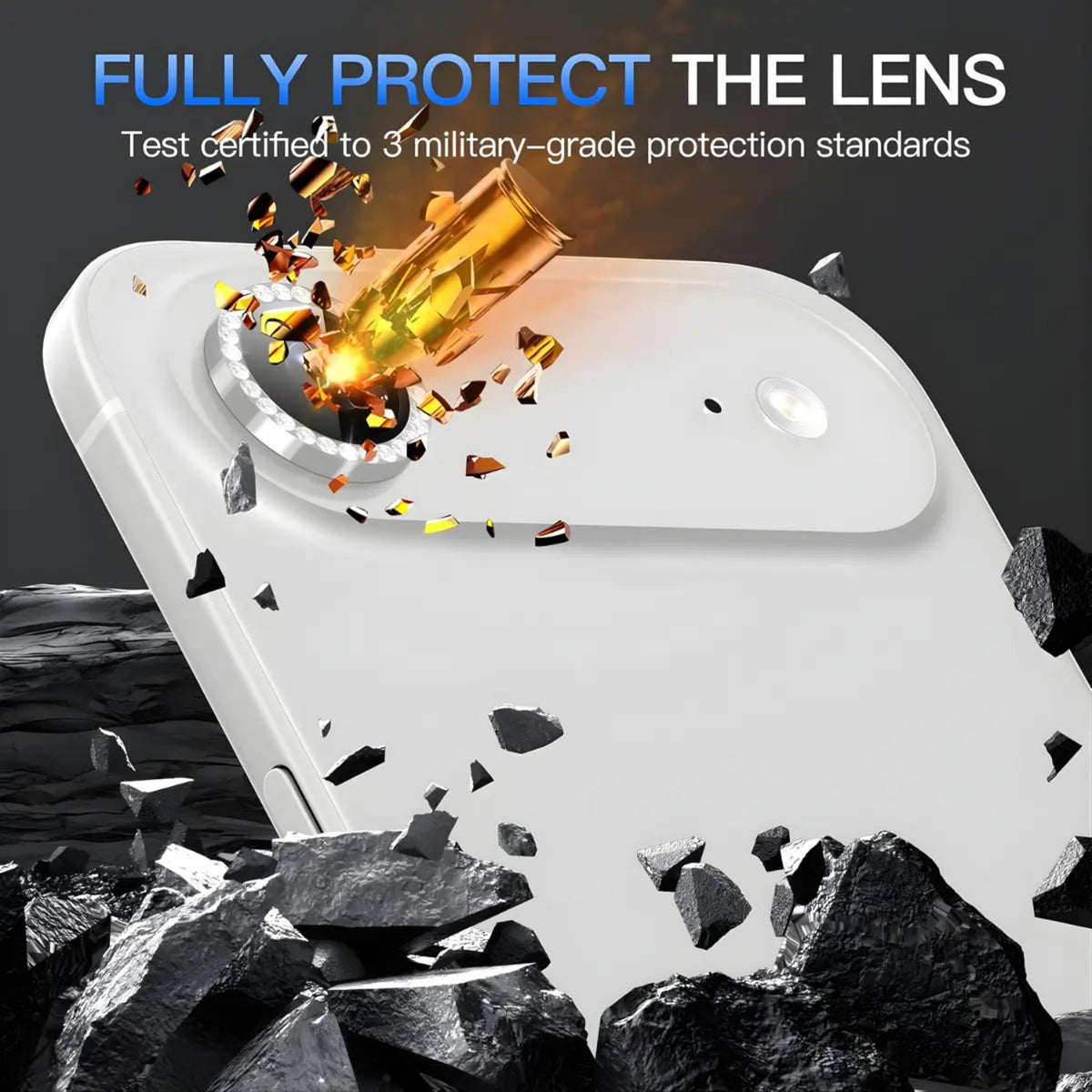 Protector Cámara iPhone 17 Air Lentes Liso