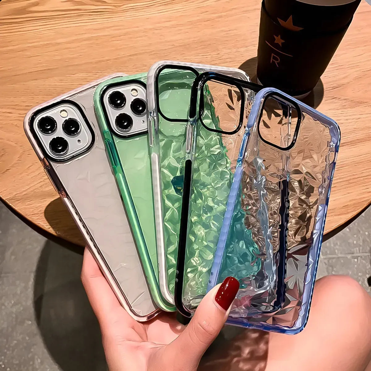 Funda Silicona iPhone 11 12 13 15 16 Pro Max Reforzada 3d
